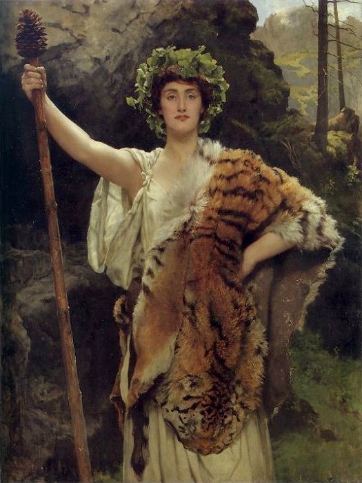 A sacerdotisa de Baco – John Collier John Collier Artemis Reproduction