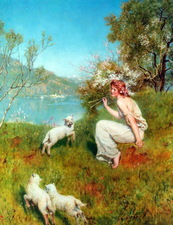 Primavera de John Collier John Collier Artemis Reproduction