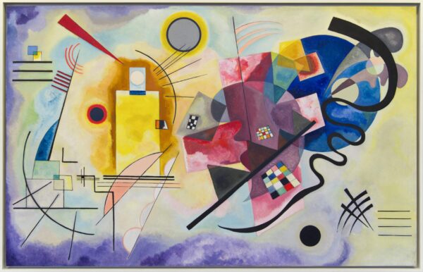 Amarelo-vermelho-azul – Vassily Kandinsky Wassily Kandinsky Artemis Reproduction