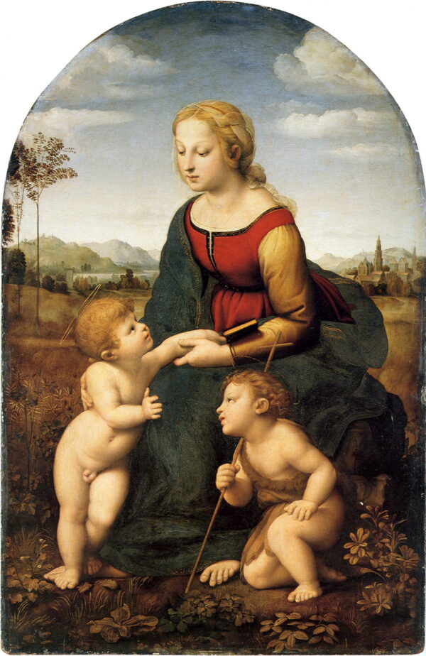 A bela jardineira – Raphaël (pintor) Rafael Sanzio Artemis Reproduction