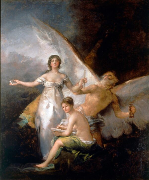 A história e o tempo – Francisco de Goya Francisco de Goya Artemis Reproduction