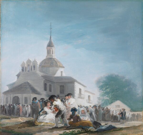 O eremitério de San Isidro – Francisco de Goya Francisco de Goya Artemis Reproduction