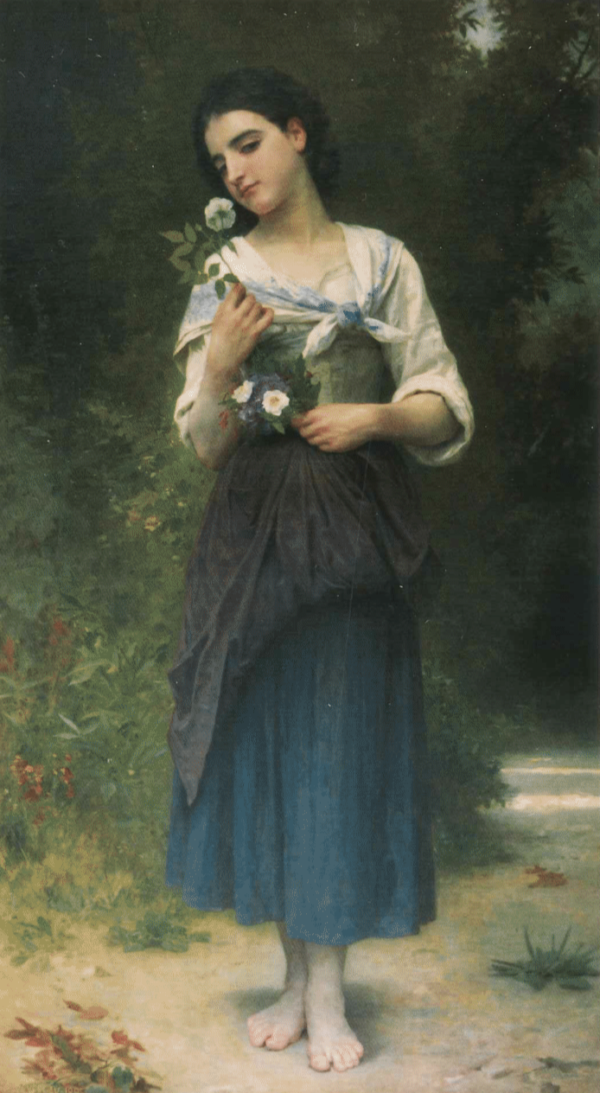 Flor preferida – William Bouguereau William Bouguereau Artemis Reproduction