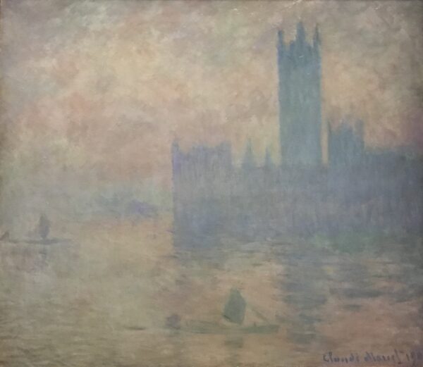 O Parlamento de Londres, efeito de neblina – Claude Monet Claude Monet Artemis Reproduction