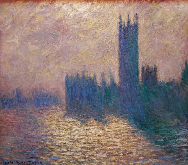 O Parlamento de Londres. Céu de Tempestade (W 1605) – Claude Monet Claude Monet Artemis Reproduction