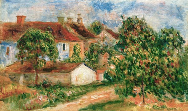 Casas de Vila – Pierre-Auguste Renoir Pierre-Auguste Renoir Artemis Reproduction