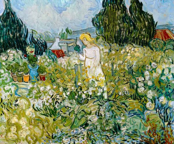 Marguerite Gachet no Jardim – Van Gogh Vincent Van Gogh Artemis Reproduction