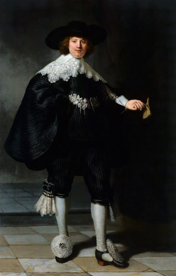 Marten Soolmans (retrato de casamento) – Rembrandt van Rijn Rembrandt van Rijn Artemis Reproduction