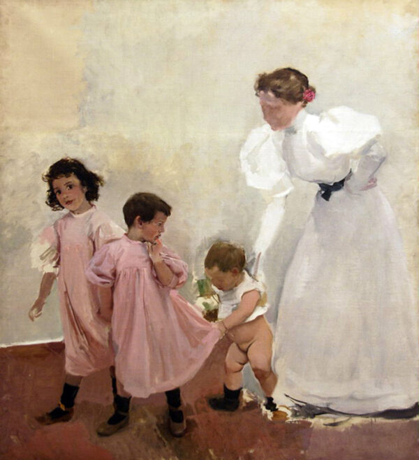 Minha esposa e meus filhos – Sorolla Joaquín Sorolla Artemis Reproduction