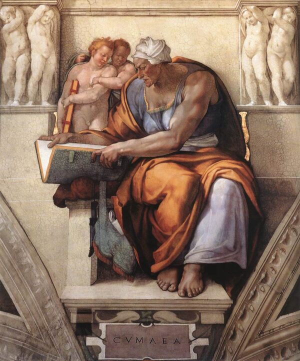 Sibila de Cumas – Michelangelo Miguel Ângelo Artemis Reproduction