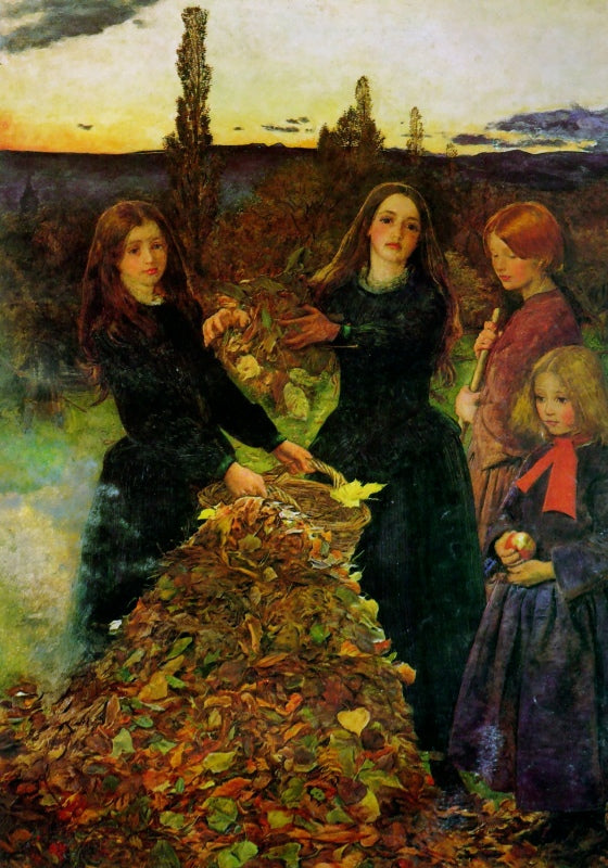 Folhas de Outono – John Everett Millais John Everett Millais Artemis Reproduction