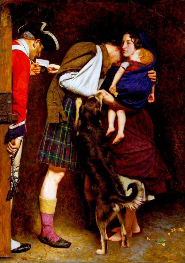 A ordem de libertação – John Everett Millais John Everett Millais Artemis Reproduction