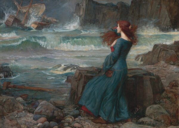 Miranda – A Tempestade – John William Waterhouse John William Waterhouse Artemis Reproduction