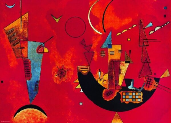 A favor e contra – Vassily Kandinsky Wassily Kandinsky Artemis Reproduction