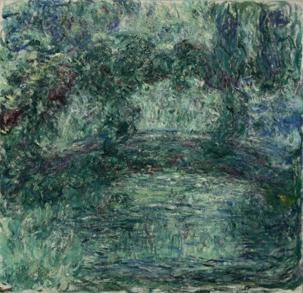 A ponte japonesa sobre o lago de nenúfares em Giverny – Claude Monet Claude Monet Artemis Reproduction