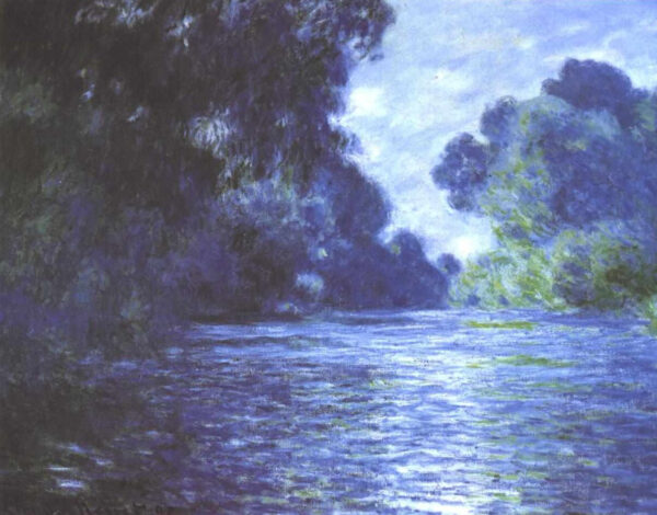 Braço de Sena, perto de Giverny (W1487) – Claude Monet Claude Monet Artemis Reproduction