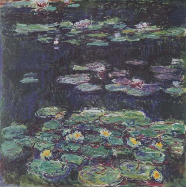 Nenúfares brancos e amarelos – Claude Monet Claude Monet Artemis Reproduction