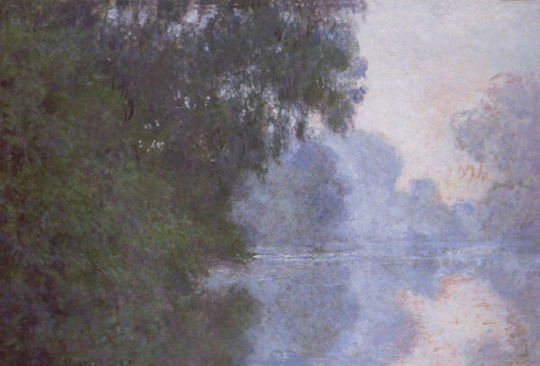 Matinê sobre o Sena, efeito de névoa – Claude Monet Claude Monet Artemis Reproduction