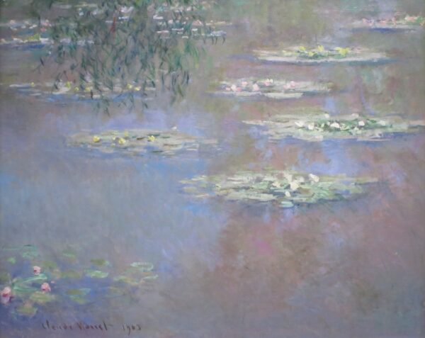 Os Ninféias 1903 – Claude Monet “Os Nenúfares” de Claude Monet Artemis Reproduction