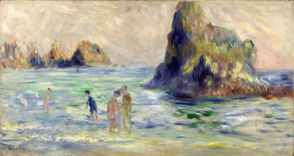 Baía do Moulin Huet, Guernsey – Pierre-Auguste Renoir Pierre-Auguste Renoir Artemis Reproduction