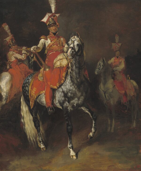 Trompetas a Cavalo da Guarda Imperial de Napoleão – Théodore Géricault Théodore Géricault Artemis Reproduction