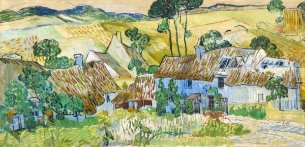 Fazendas perto de Auvers – Van Gogh Vincent Van Gogh Artemis Reproduction