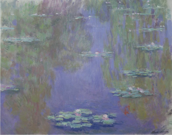 Ninféias 1903 – Claude Monet “Os Nenúfares” de Claude Monet Artemis Reproduction