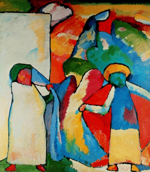 Improvisação 6 africana – Vassily Kandinsky Wassily Kandinsky Artemis Reproduction