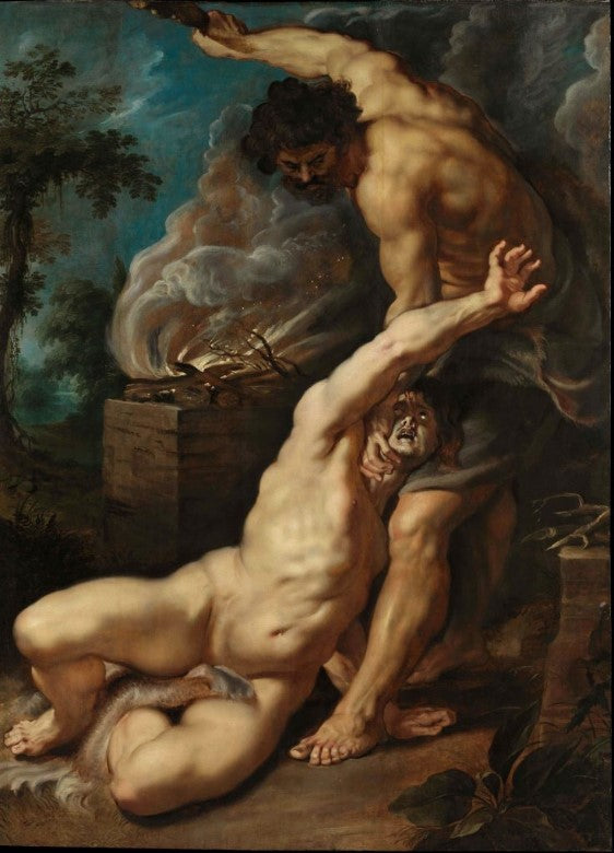 Caim matando Abel – Peter Paul Rubens | Pintura barroca emblemática Peter Paul Rubens Artemis Reproduction