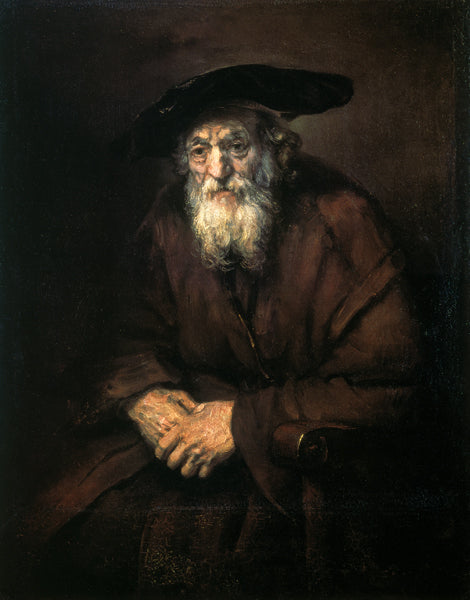 Retrato de um velho judeu – Rembrandt van Rijn Rembrandt van Rijn Artemis Reproduction