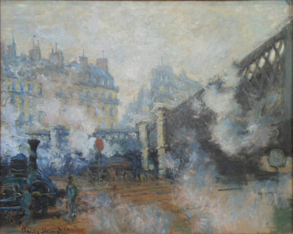 A Ponte da Europa, estação Saint-Lazare – Claude Monet Claude Monet Artemis Reproduction