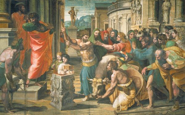 A vítima de Listra – Raphaël (pintor) Rafael Sanzio Artemis Reproduction