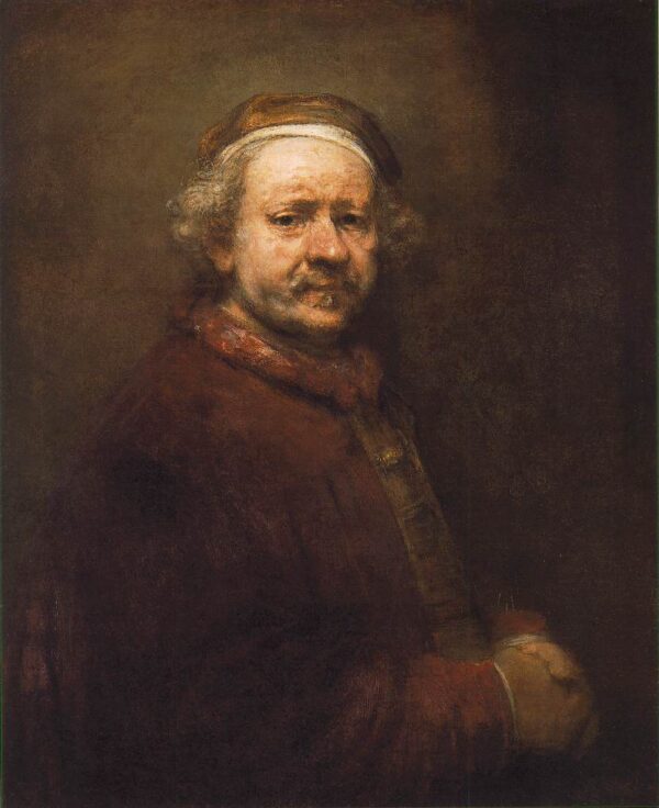 Autorretrato aos 63 anos – Rembrandt van Rijn Rembrandt van Rijn Artemis Reproduction