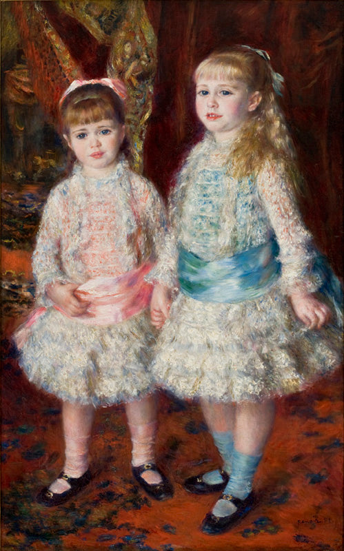 As Moças Cahen d’Anvers – Pierre-Auguste Renoir Pierre-Auguste Renoir Artemis Reproduction