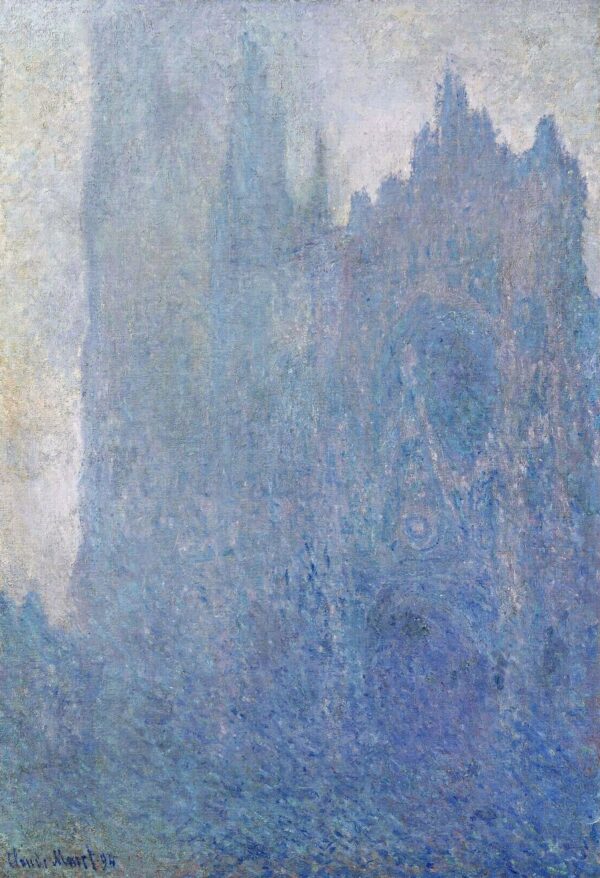 A Catedral de Rouen na Neblina (W1349) – Claude Monet Claude Monet Artemis Reproduction