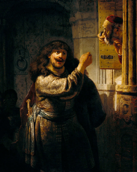 Samson ameaçou seu sogro – Rembrandt van Rijn Rembrandt van Rijn Artemis Reproduction