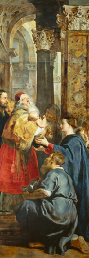 Apresentação no Templo, painel direito do tríptico A Descida da Cruz – Peter Paul Rubens Peter Paul Rubens Artemis Reproduction