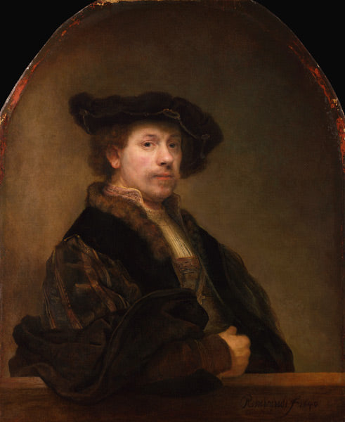 Autorretrato de Rembrandt em Londres – Rembrandt van Rijn Rembrandt van Rijn Artemis Reproduction