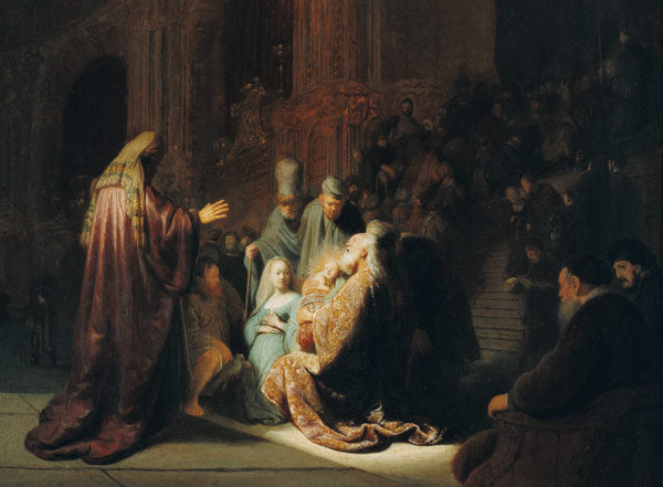 Simeão no Templo – Rembrandt van Rijn Rembrandt van Rijn Artemis Reproduction