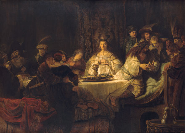 Samson, no painel de casamento – Rembrandt van Rijn Rembrandt van Rijn Artemis Reproduction