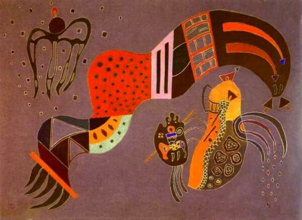 O Ímpeto Moderado – Vassily Kandinsky Wassily Kandinsky Artemis Reproduction