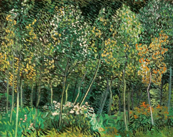 Pequena floresta – Van Gogh Vincent Van Gogh Artemis Reproduction