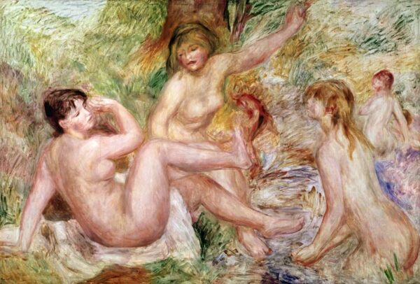 As grandes banhistas de Pierre-Auguste Renoir Pierre-Auguste Renoir Artemis Reproduction