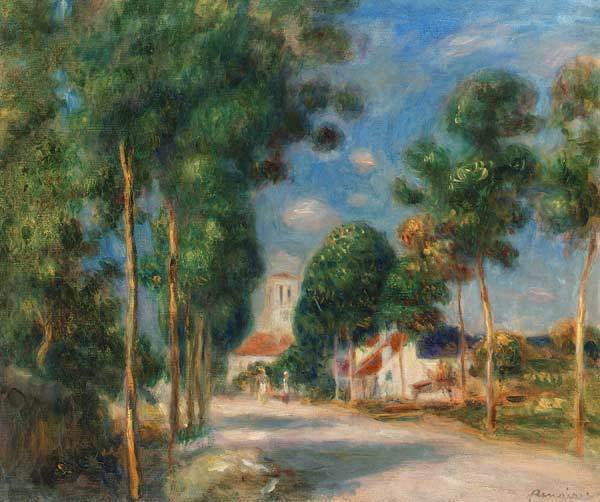 A estrada de Essoyes – Pierre-Auguste Renoir Pierre-Auguste Renoir Artemis Reproduction