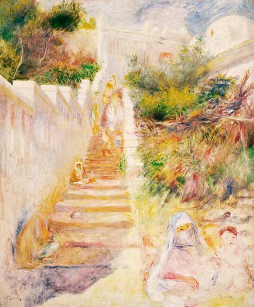 As escadas, Argélia – Pierre-Auguste Renoir Pierre-Auguste Renoir Artemis Reproduction