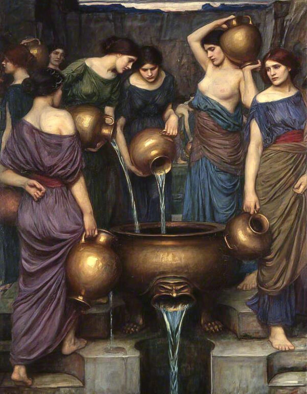 As Danaides – John William Waterhouse John William Waterhouse Artemis Reproduction