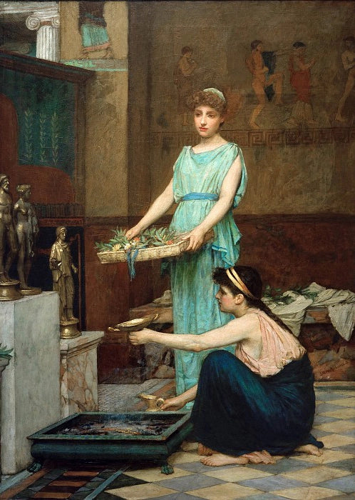 Os Deuses do Lar – John William Waterhouse John William Waterhouse Artemis Reproduction