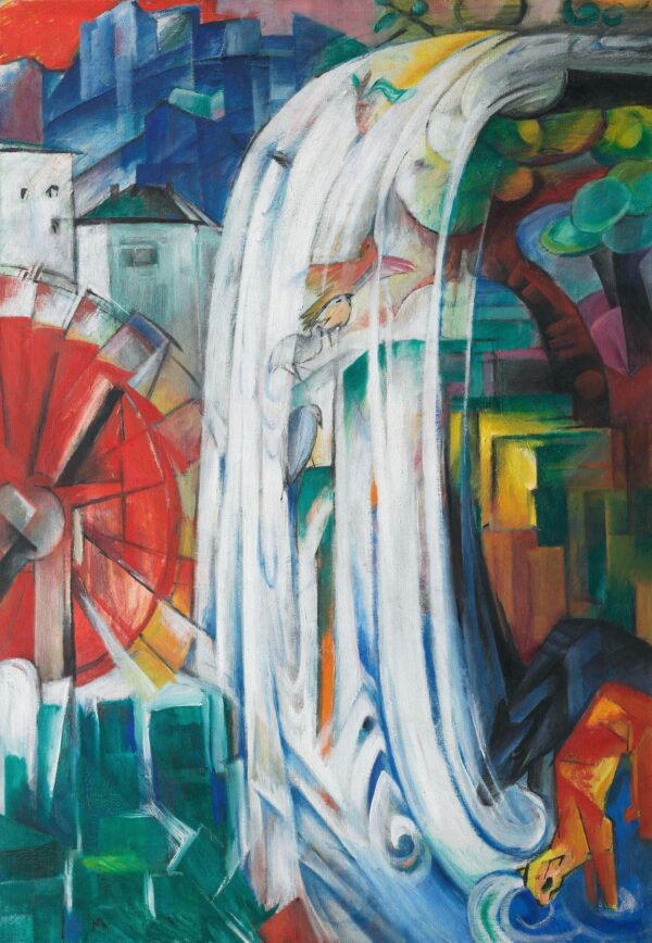 O moinho encantado – Franz Marc Franz Marc Artemis Reproduction