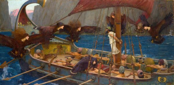 Ulisses e as Sereias – John William Waterhouse John William Waterhouse Artemis Reproduction