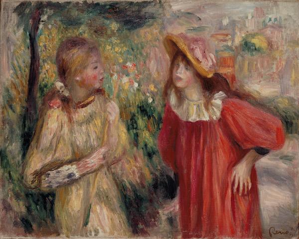 Conversa entre meninas – Pierre-Auguste Renoir Pierre-Auguste Renoir Artemis Reproduction